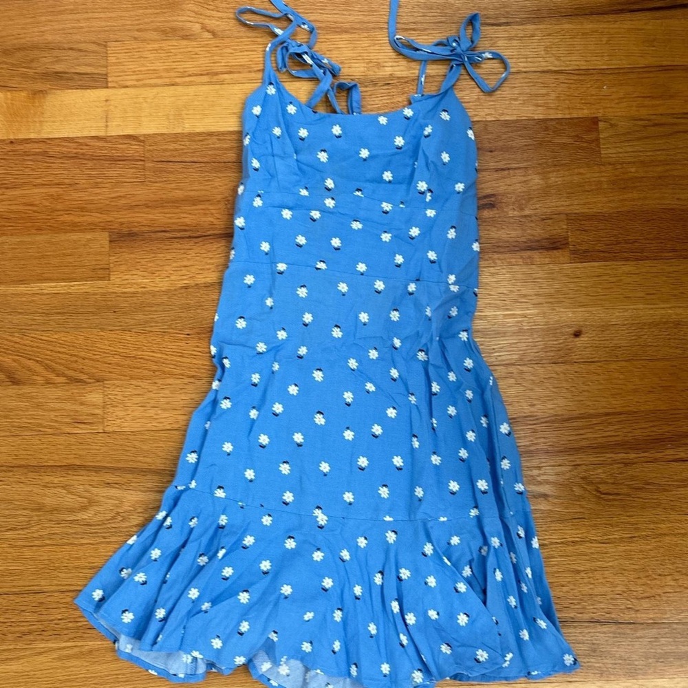 Wild Fable Blue Floral Dress
